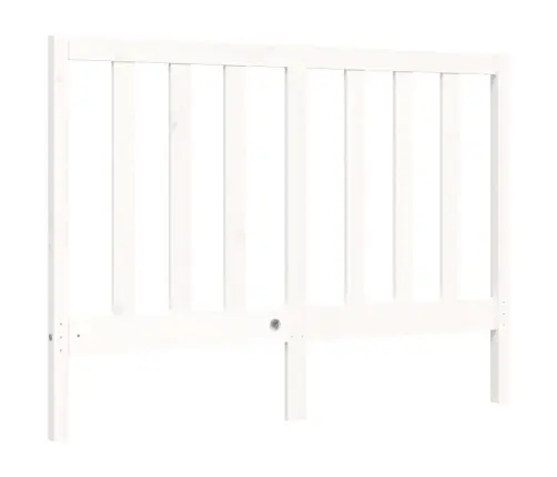 Lovos Rėmas Be Čiužinio, Balta, 140X190cm Pušies Masyvas