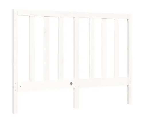 Lovos Rėmas Be Čiužinio, Baltas, 140X200cm Pušies Masyvas