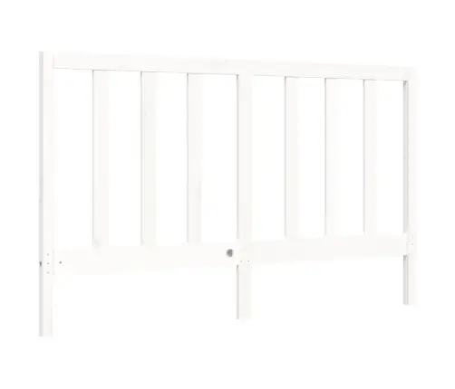 Lovos Rėmas Be Čiužinio, Baltas, 160X200cm Pušies Masyvas