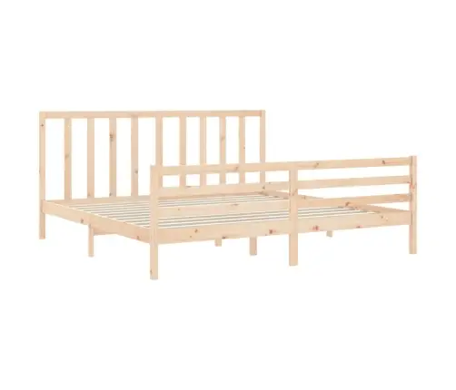 Lovos Rėmas Be Čiužinio, 200X200cm Pušies Medienos Masyvas