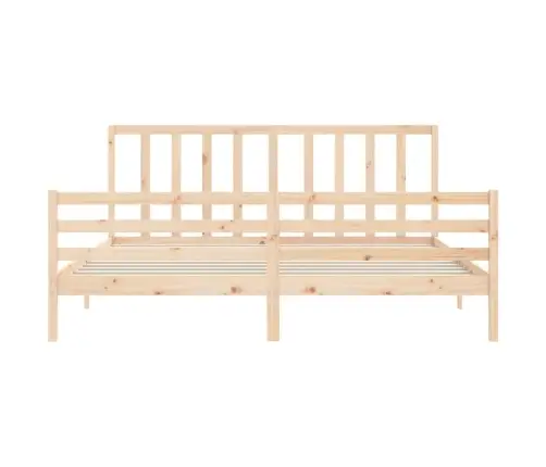 Lovos Rėmas Be Čiužinio, 200X200cm Pušies Medienos Masyvas
