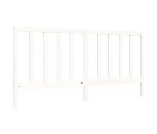 Lovos Rėmas Be Čiužinio, Baltas, 200X200cm Pušies Masyvas