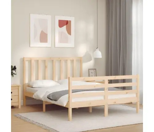 Voodi Ilma Madratsita, 120 X 200 cm Männipuit