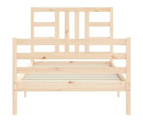 Voodiraam Peatsiga, Täispuit