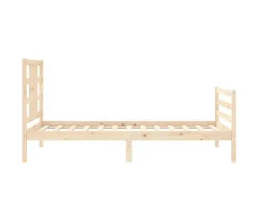 Lovos Rėmas Be Čiužinio, 90X200cm Pušies Medienos Masyvas