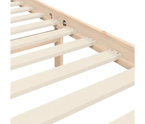 Lovos Rėmas Be Čiužinio, 90X200cm Pušies Medienos Masyvas
