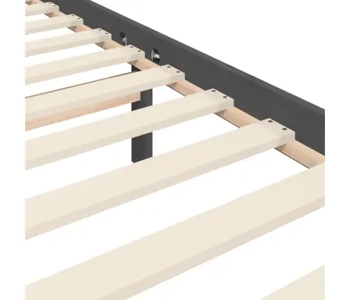 Voodiraam Peatsiga, Hall, 200 X 200 cm Täispuit