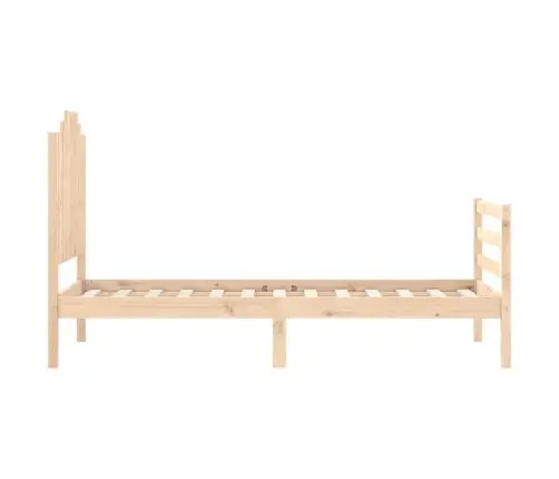 Voodiraam Peatsiga, Täispuit