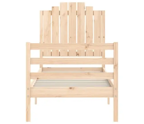 Voodiraam Peatsiga, Täispuit