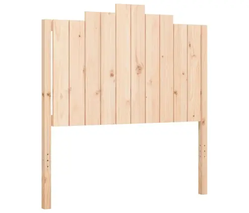 Gultas Rāmis Ar Galvgali, 100X200 Cm, Masīvkoks Vidaxl