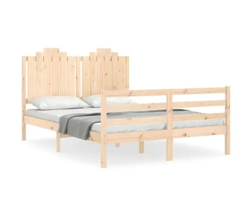 Voodiraam Peatsiga, 140 X 200 cm Täispuit