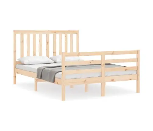 Voodiraam Peatsiga, Täispuit