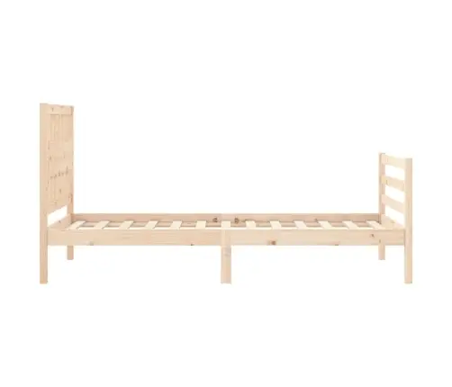 Voodiraam Peatsiga, Täispuit