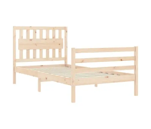 Voodiraam Peatsiga, 100 X 200 cm Täispuit