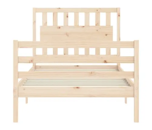 Voodiraam Peatsiga, 100 X 200 cm Täispuit