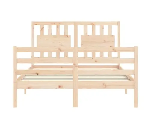 Lovos Rėmas Su Galvūgaliu, 120X200cm Medienos Masyvas