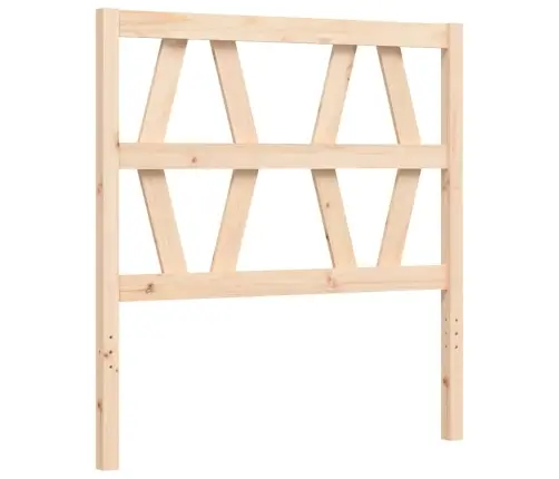 Lovos Rėmas Su Galvūgaliu, Medienos Masyvas, Vienvietis