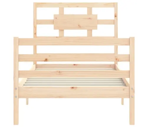 Voodiraam Peatsiga, Täispuit