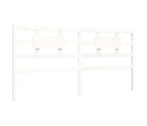 Lovos Rėmas Su Galvūgaliu, Baltas, Mediena, Itin Didelis