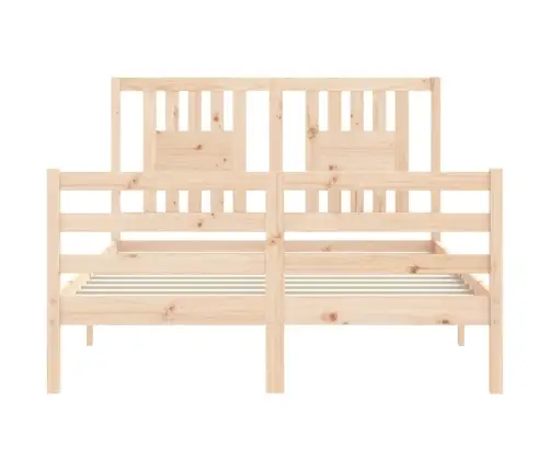 Voodiraam Peatsiga, Täispuit