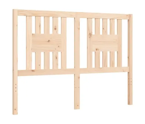 Gultas Rāmis Ar Galvgali, Divvietīgs, Masīvkoks Vidaxl