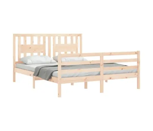 Lovos Rėmas Su Galvūgaliu, 160X200cm Medienos Masyvas