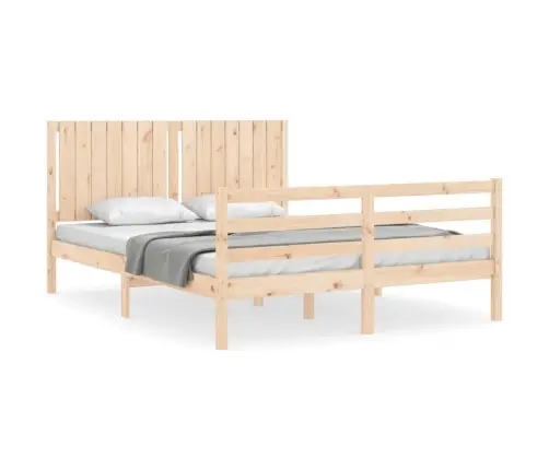 Lovos Rėmas Su Galvūgaliu, 160X200cm Medienos Masyvas