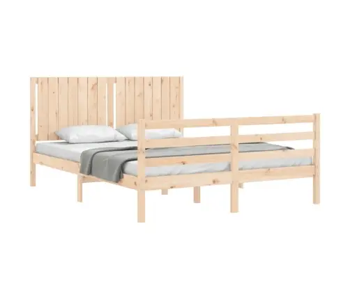 Lovos Rėmas Su Galvūgaliu, 160X200cm Medienos Masyvas