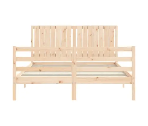 Lovos Rėmas Su Galvūgaliu, 160X200cm Medienos Masyvas