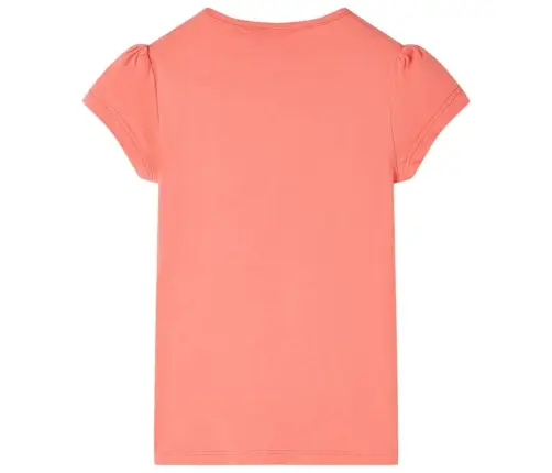 Bērnu T-Krekls, Koraļļu Krāsā, 140