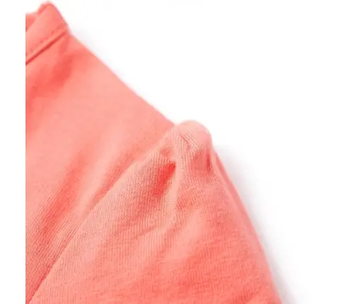 Bērnu T-Krekls, Koraļļu Krāsā, 140