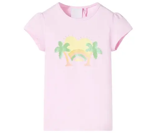 Bērnu T-Krekls, Gaiši Rozā, 116