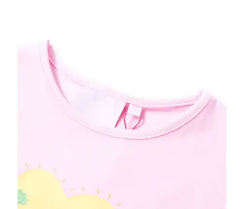 Bērnu T-Krekls, Gaiši Rozā, 116