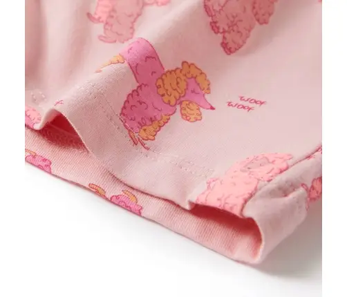 Laste Pidžaama, Lühikeste Varrukatega, Heleroosa, 92