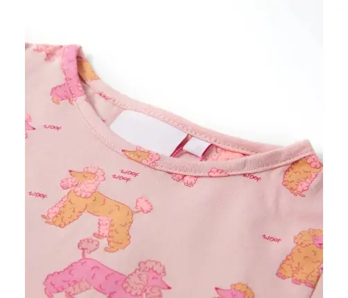 Laste Pidžaama, Lühikeste Varrukatega, Heleroosa, 92