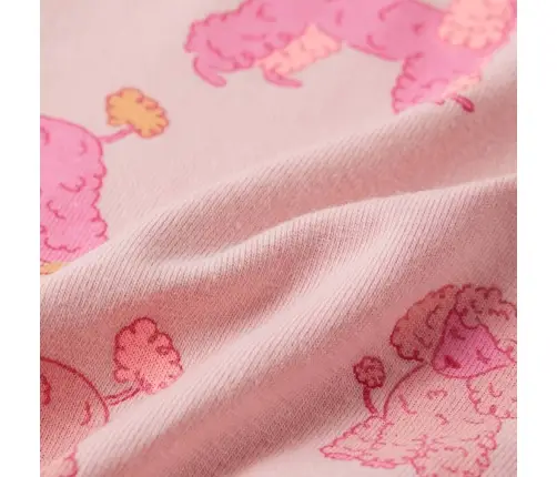 Vaikiška Pižama Trumpomis Rankovėmis, Šviesiai Rožinė, 104 Dydžio