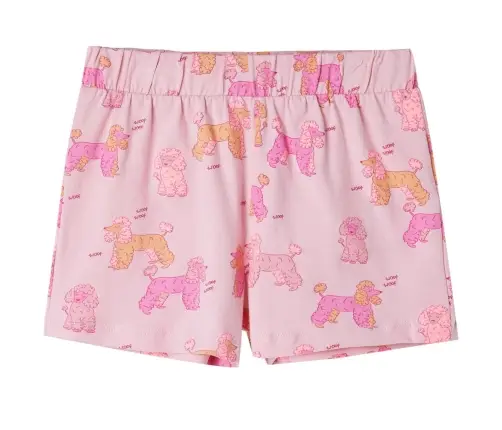 Vaikiška Pižama Trumpomis Rankovėmis, Šviesiai Rožinė, 104 Dydžio