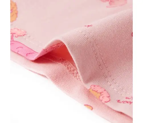 Bērnu Pidžama Ar Īsām Piedurknēm, Gaiši Rozā, 116