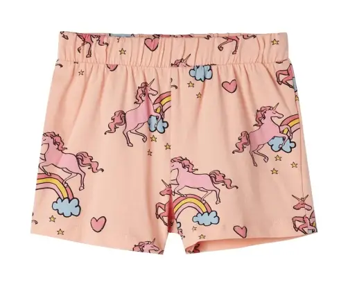 Bērnu Pidžama Ar Īsām Piedurknēm, Gaiši Oranža, 104