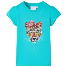 Bērnu T-Krekls, Piparmētru Krāsā, 116