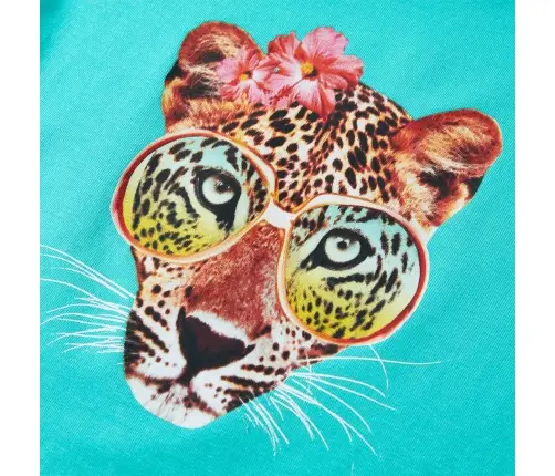 Bērnu T-Krekls, Piparmētru Krāsā, 116