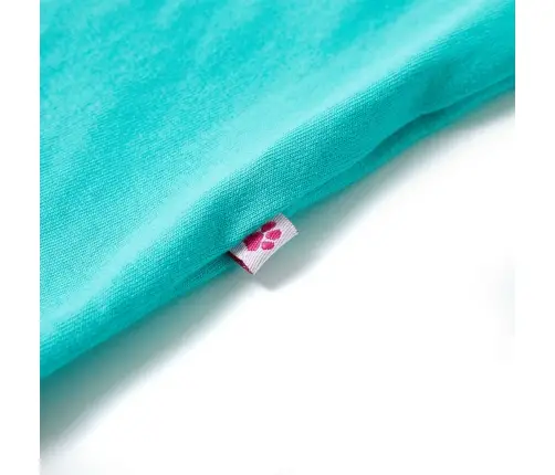 Vaikiški Marškinėliai, Mėtinės Spalvos, 128 Dydžio