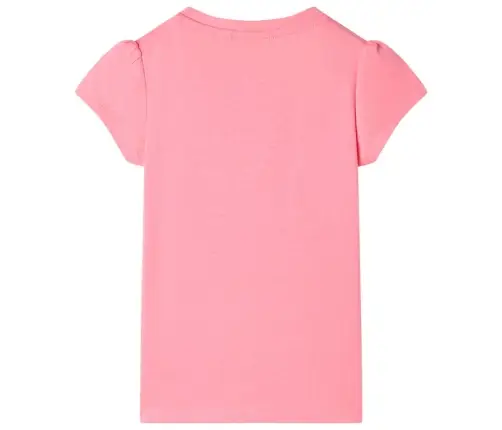 Laste T-Särk, Neoonroosa, 128