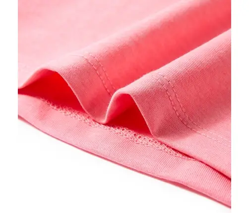 Laste T-Särk, Neoonroosa, 128