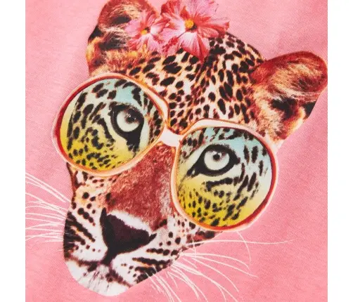 Bērnu T-Krekls, Neona Rozā, 140