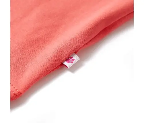 Bērnu T-Krekls, Koraļļu Krāsā, 116