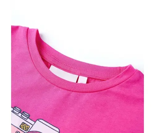 Laste T-Särk, Tumeroosa, 116