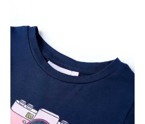 Bērnu T-Krekls, Tumši Zils, 116