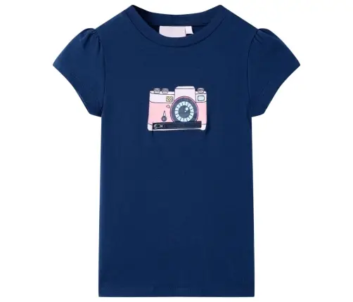 Bērnu T-Krekls, Tumši Zils, 140