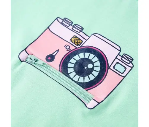 Vaikiški Marškinėliai, Ryškiai Žalios Spalvos, 92 Dydžio